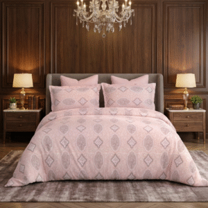 bombay dyeing 180 tc king size bedsheet with 2 pillow covers | 100% pure cotton | large size (274cm x 274cm) | soft, breathable & durable | florentine 7871 pink