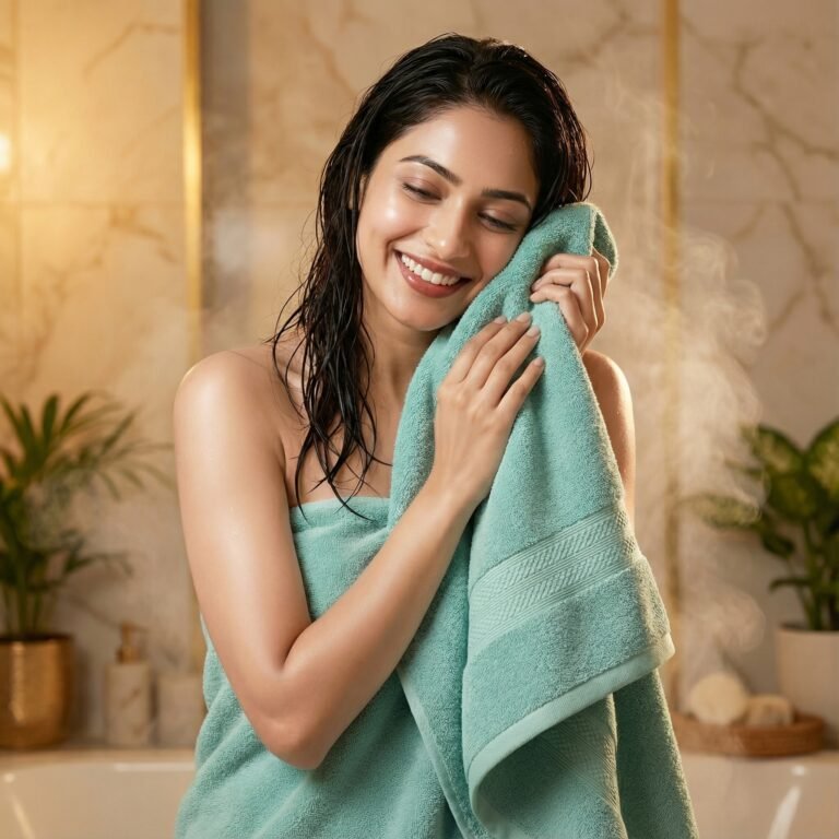 bombay dyeing tulip towel